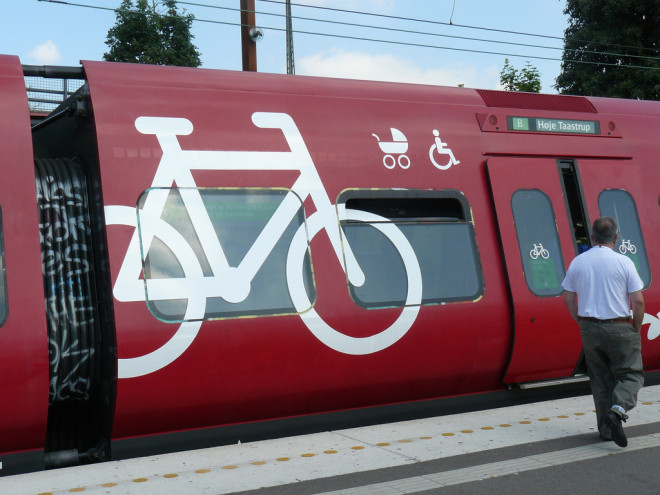 自行车和哥本哈根S列车2